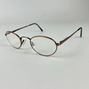 Randolph RE 801 Women's Eyeglasses Frame Rose Gold & Black Full Rim 46-22-140 mm